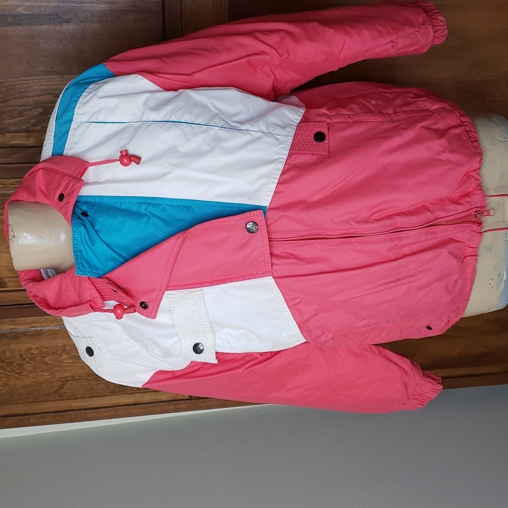 Roffe Ski Board Colorful Winter Coat Jacket Sz 10